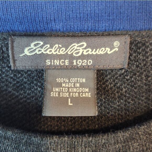 Men's Eddie Bauer sweater, size Large - Picture 2 of 3